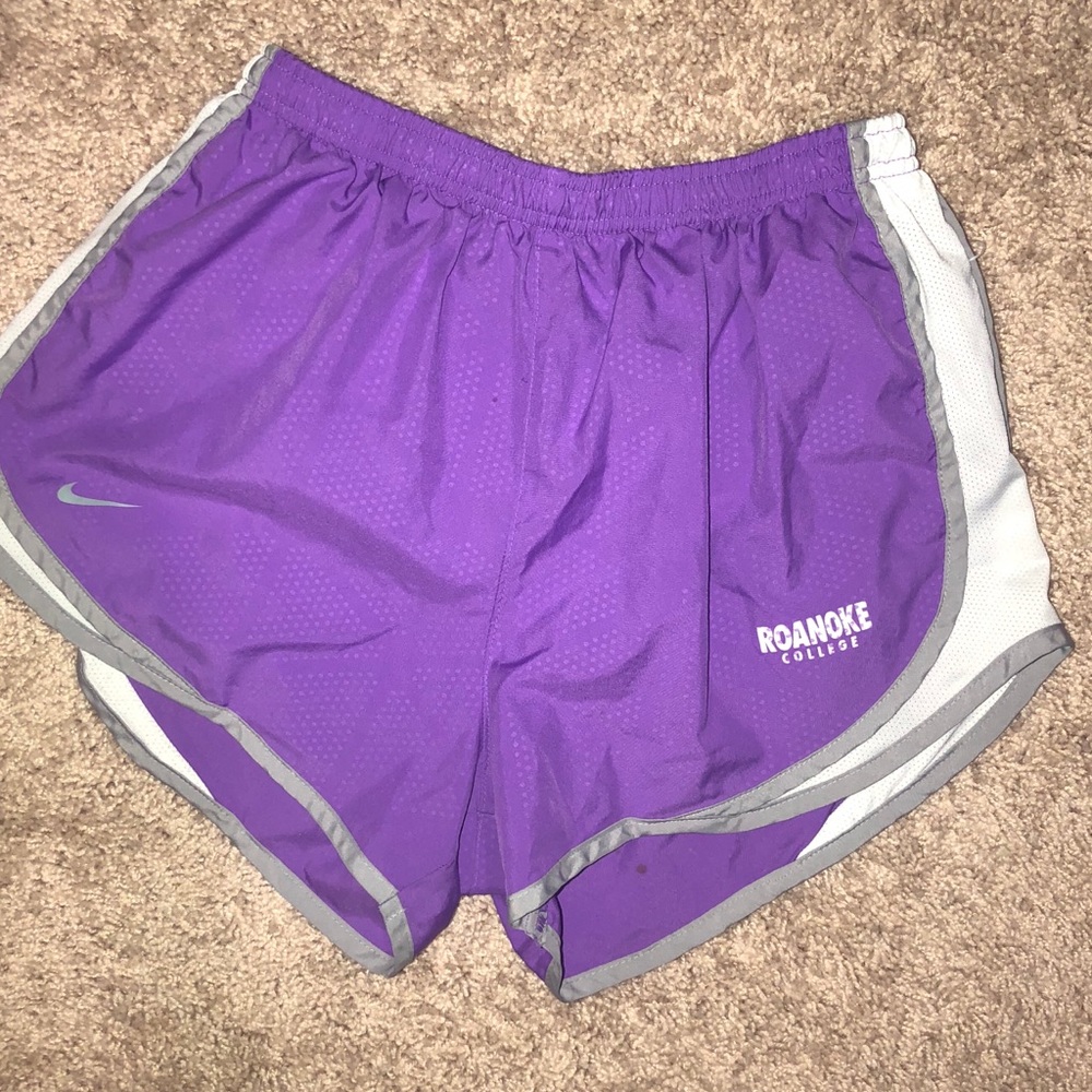 Purple Roanoke College Nike Running Shorts